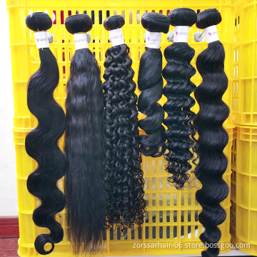Free Sample Hair Bundle Raw Virgin Cuticle Aligned Hair,Human Hair Weave Bundle,Wholesale 10A Mink Virgin Brazilian Hair Vendor